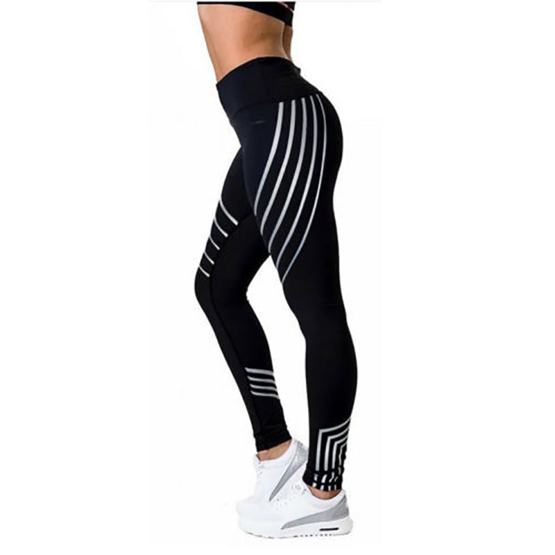 Legging Esportiva Refletiva para Corrida e Treino Noturno ShockFIT