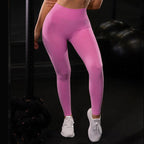 Conjunto Fitness Seamless Legging e Top Manga Curta ShockFIT.