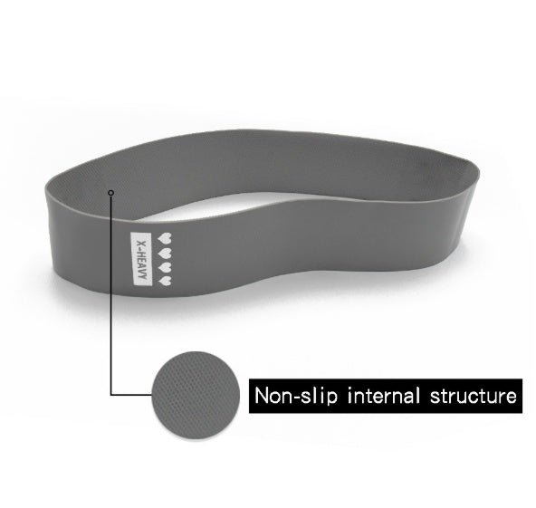 Kit de Faixa de Resistência (Booty Bands) para Treino de Glúteos ShockFIT.