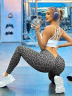 Legging Modeladora de Cintura V com Efeito Levanta Bumbum.