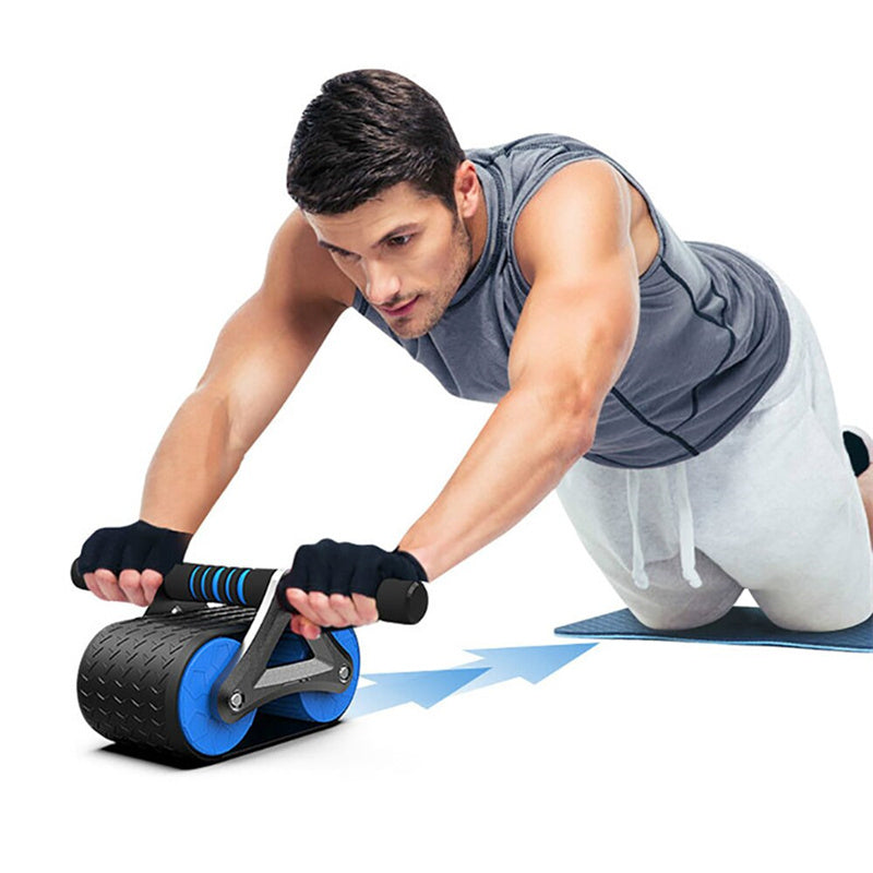 Roda Abdominal com Rebote Automático para Treino Completo de Core ShockFIT.