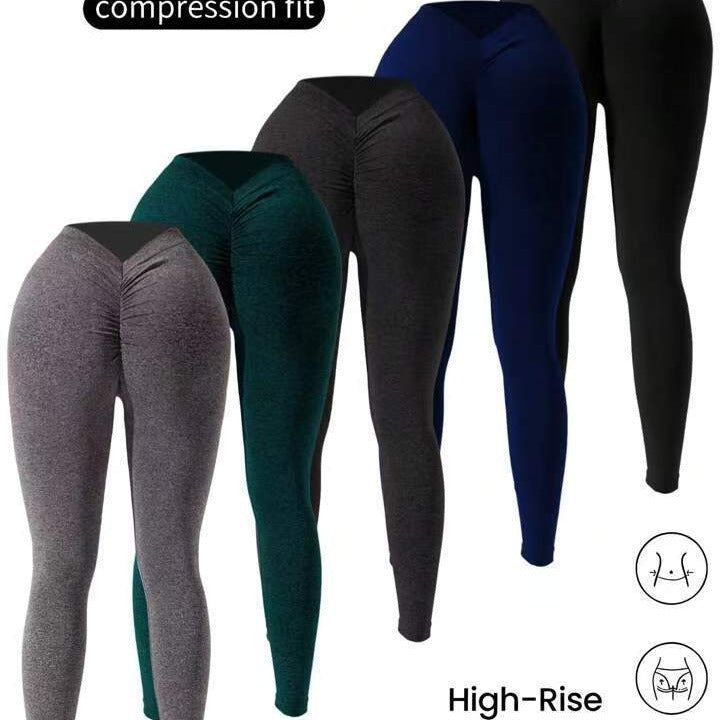 Legging Modeladora de Cintura V com Efeito Levanta Bumbum.